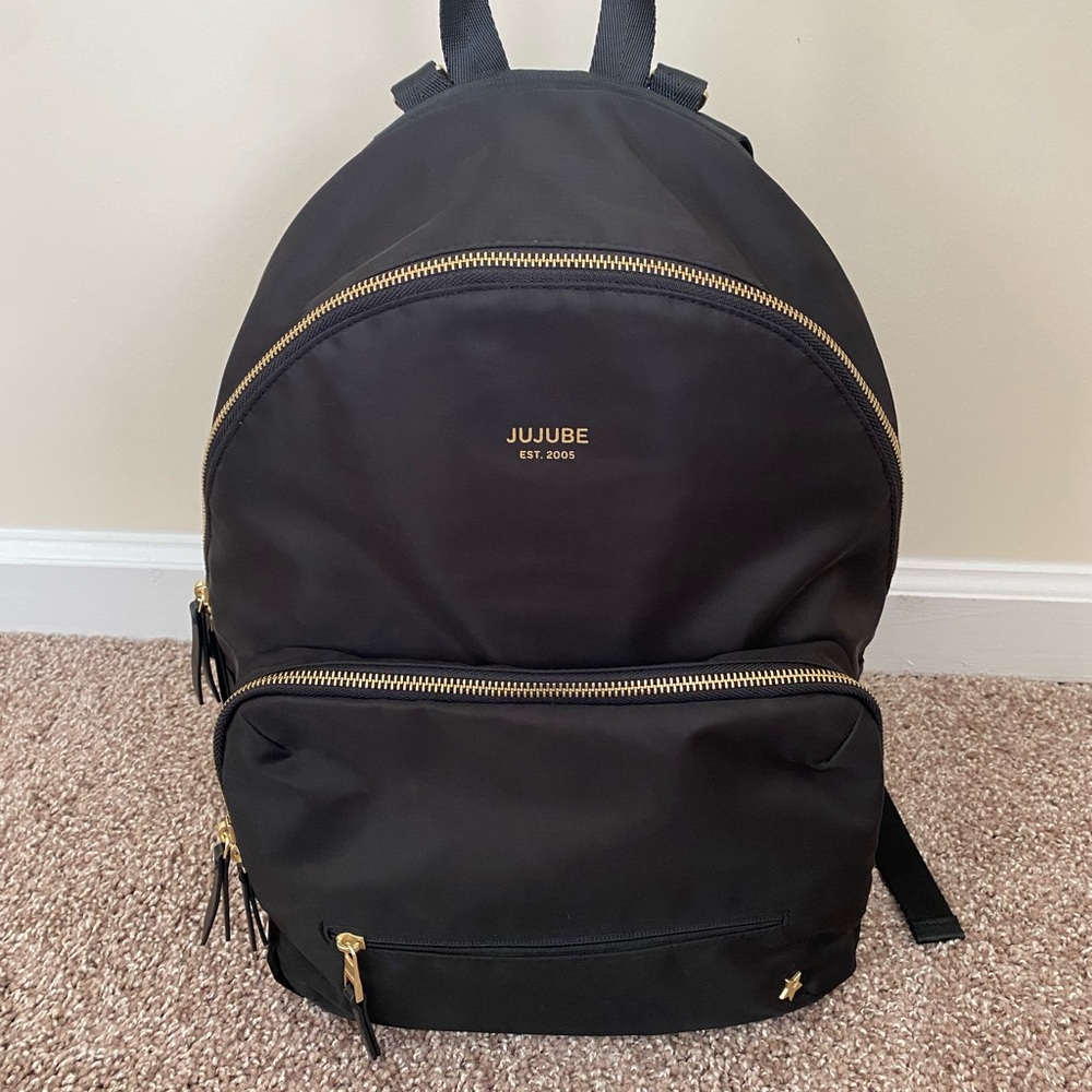 Ju-ju-be signature everyday diaper backpack black